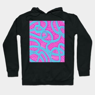 Neon Swirls Hoodie